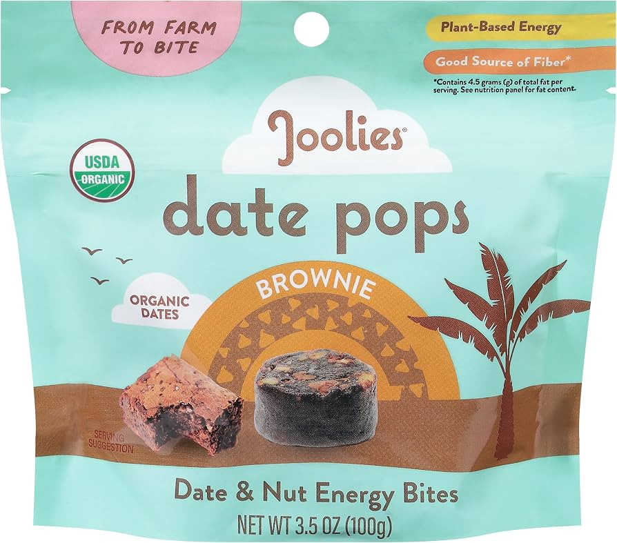 Joolies Llc, Organic Brownie Date Pops, 3 Ounce | Amazon (US)