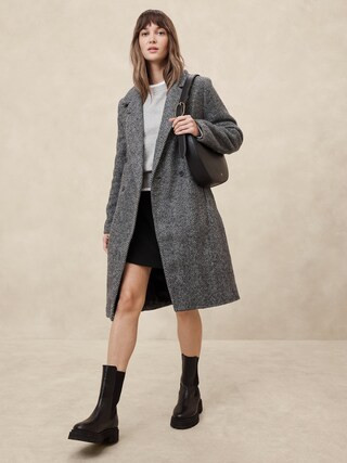 Herringbone Timeless Topcoat | Banana Republic Factory | Banana Republic Factory