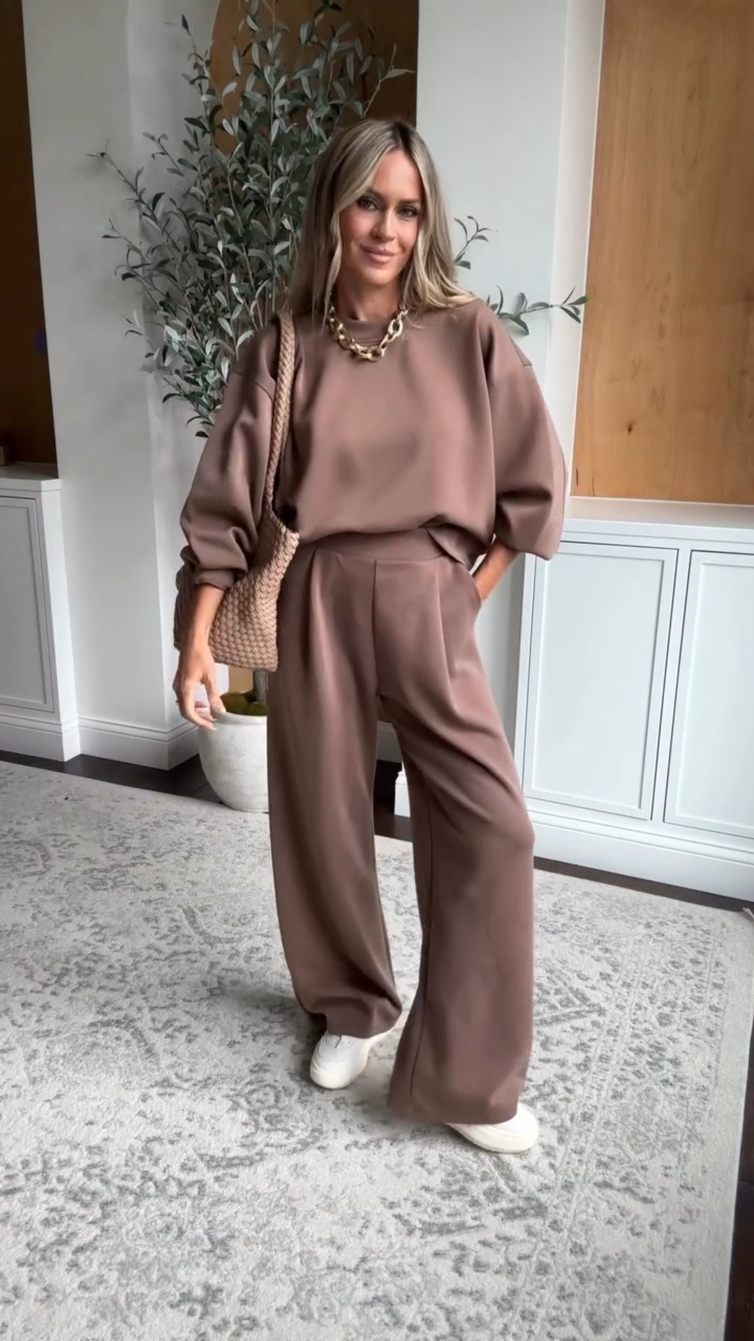 

Amazon elevated travel outfit - modal wide leg sweatpants that come in length options and a coordinating sweatshirt for an elevated travel outfit idea 

My favorite travel outfit - I own this in multiple colors bc it’s an easy and elevated combination - and seriously comfortable!!!

#traveloutfit #airportoutfit #casualoutfitinspo

#LTKOver40 #LTKFindsUnder50 #LTKTravel