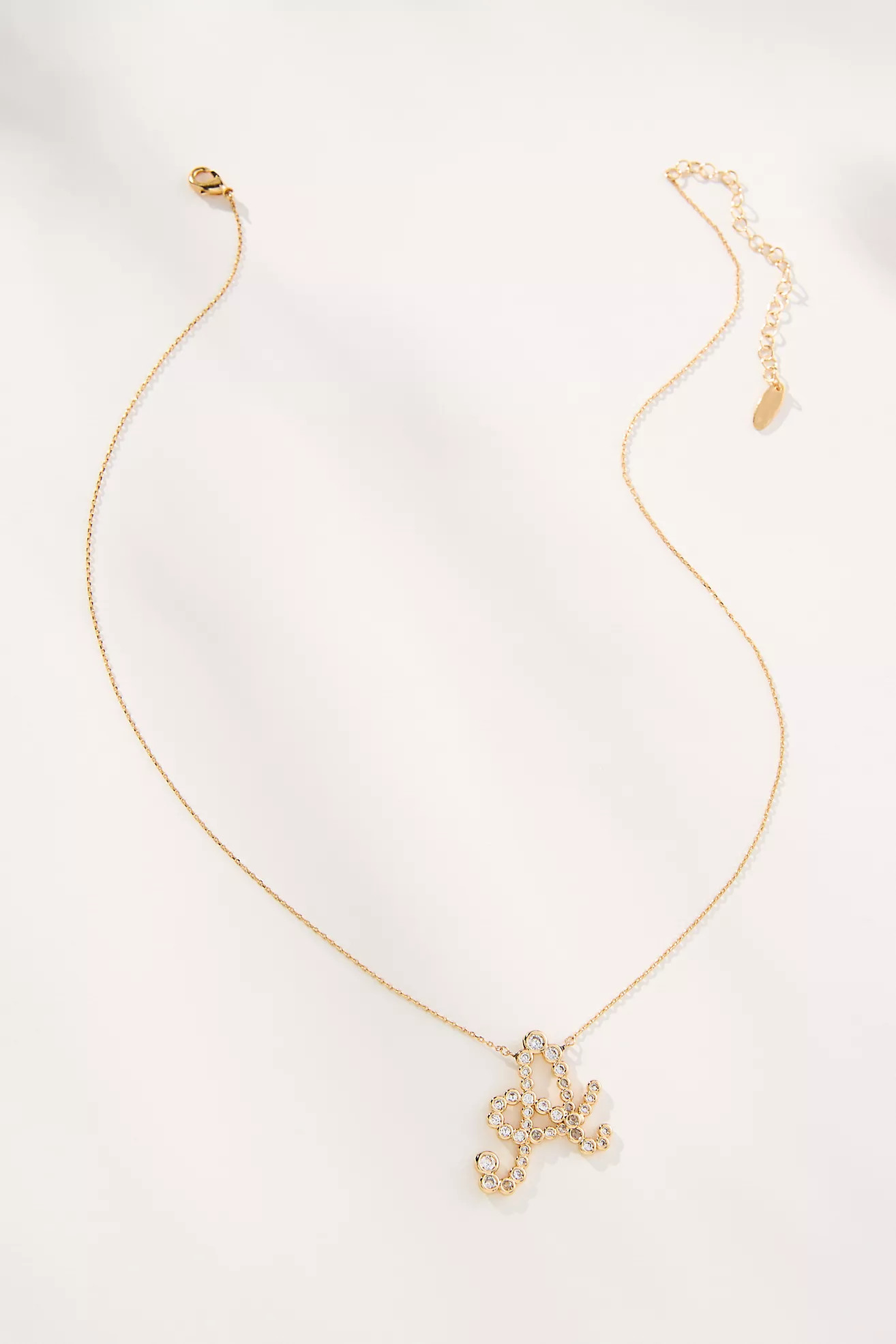 Lasso Monogram Necklace | Anthropologie (US)