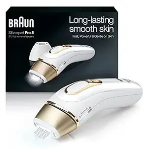 Braun IPL Long-lasting Hair Removal for Women and Men, New Silk Expert Pro 5 PL5157, for Body & F... | Amazon (US)