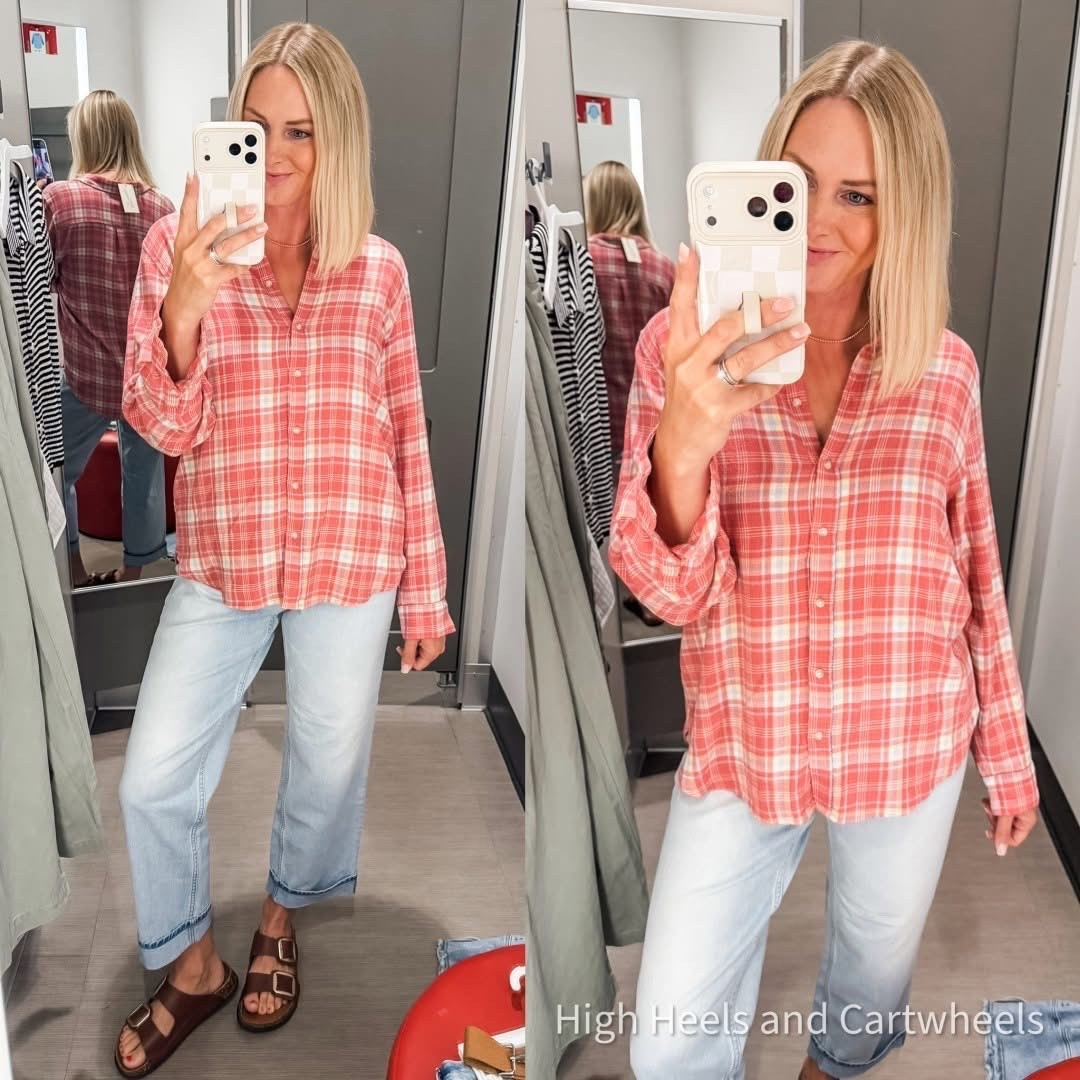 Loving this button down for cooler nights. Exciting to wear this more when fall comes around!