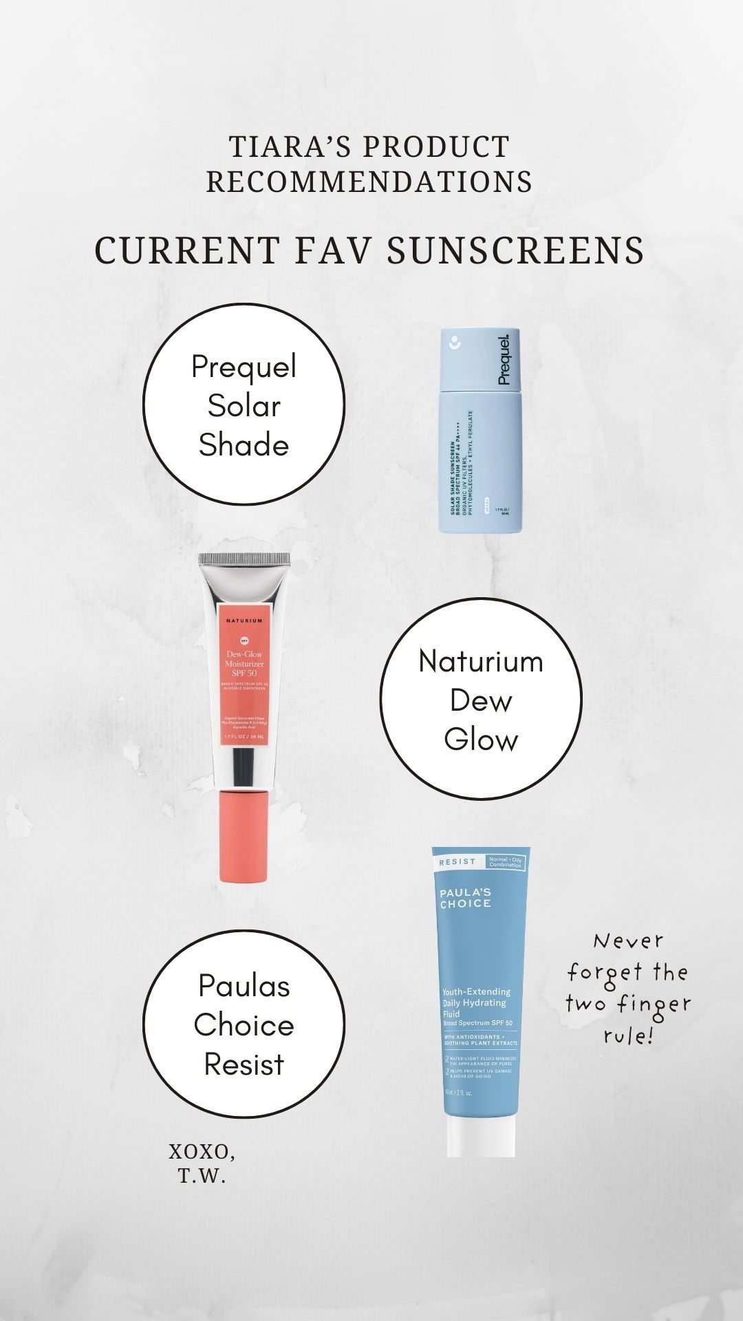 some of my favorite sunscreens! ⭐️