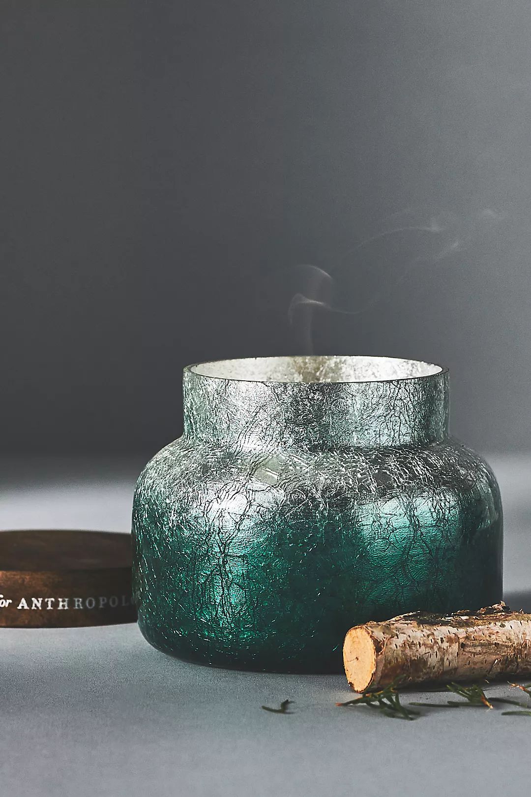 Capri Blue Fir & Firewood Jar Candle | Anthropologie (US)