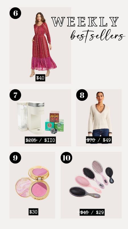 Weekly best sellers fall dress holiday gift ideas home deals 

#LTKunder50 #LTKsalealert #LTKunder100
