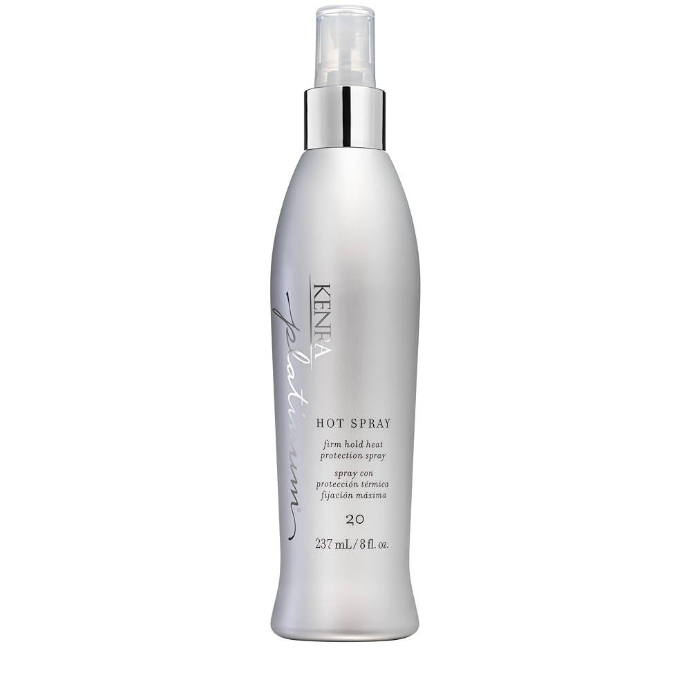 Kenra Platinum Hot Spray 20 | Heat Protection Styler | Long-Lasting, Firm Hold | Adds Vibrant Shi... | Amazon (US)