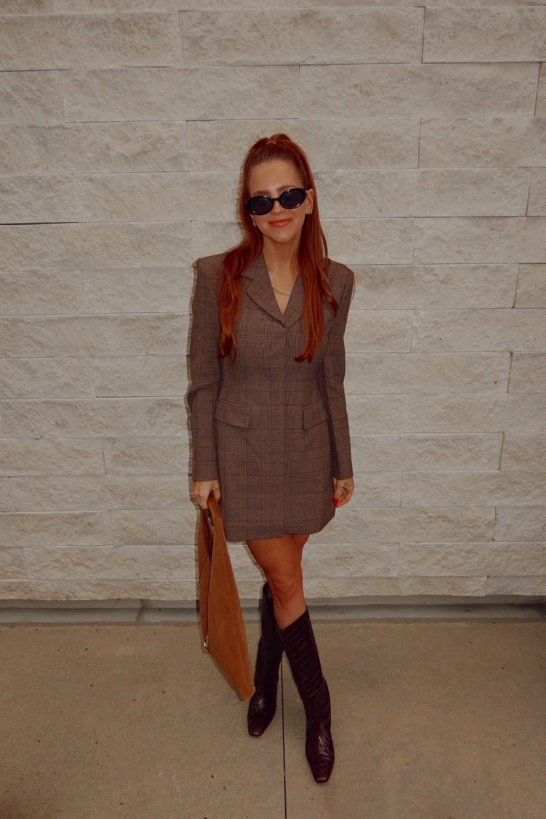 Aritzia blazer dress, dolce vita handbag 

#LTKdayinmylife #LTKootd