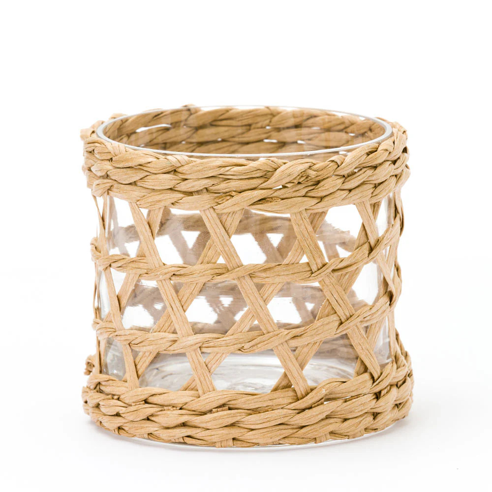 Island Wrapped Hurricane Small Natural | Amanda Lindroth