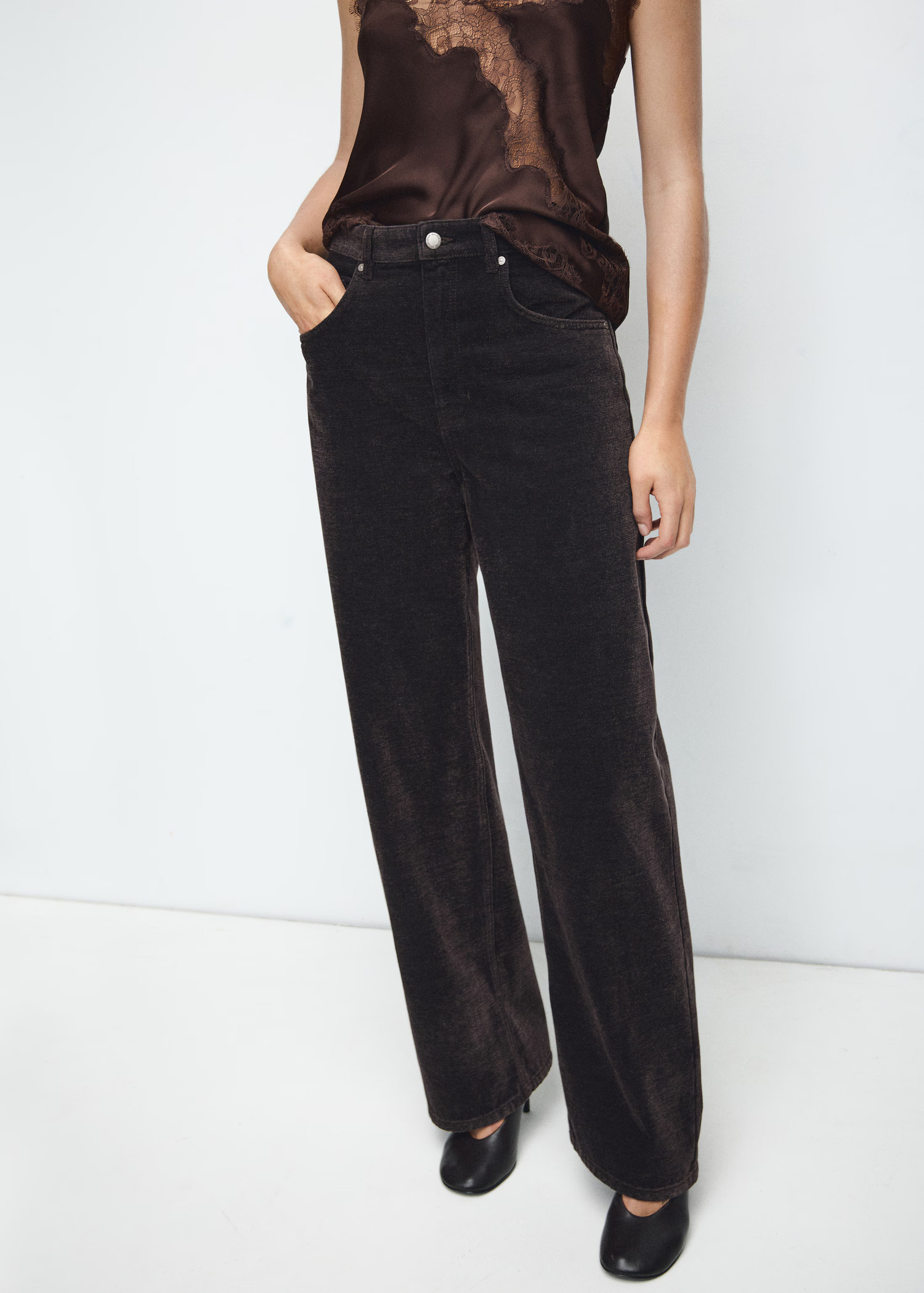 Velvet balloon jeans | Mango (US/MX/AU)