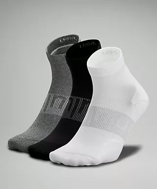Men's Power Stride Ankle Sock 3 Pack | Men's Socks | lululemon | Lululemon (US)