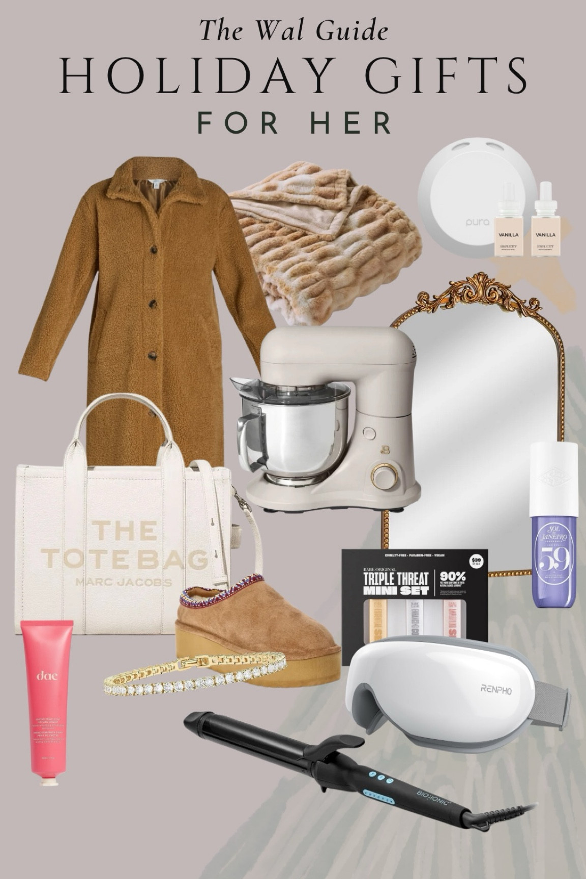 Walmart holiday gifts for women. Gift guide for her. 




#LTKStyleTip #LTKGiftGuide #LTKHoliday
