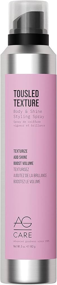 AG Care Tousled Texture Body & Shine Finishing Spray, 5 Oz (US) | Amazon (US)