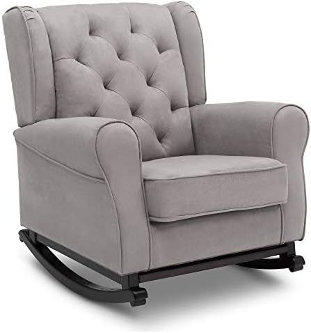 Amazon.com: Delta Children Emma Upholstered Rocking Chair, Dove Grey : Everything Else | Amazon (US)