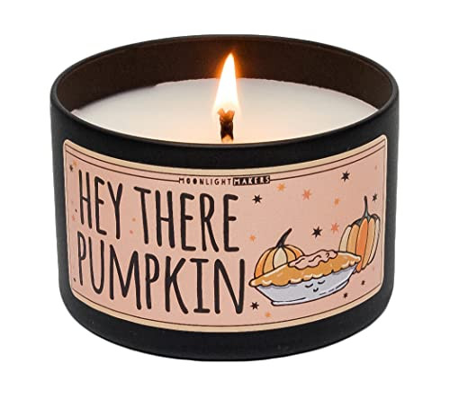 Moonlight Makers Hey There Pumpkin Candle, Pumpkin Spice Scented Handmade Candle, Natural Soy Wax Ca | Amazon (US)
