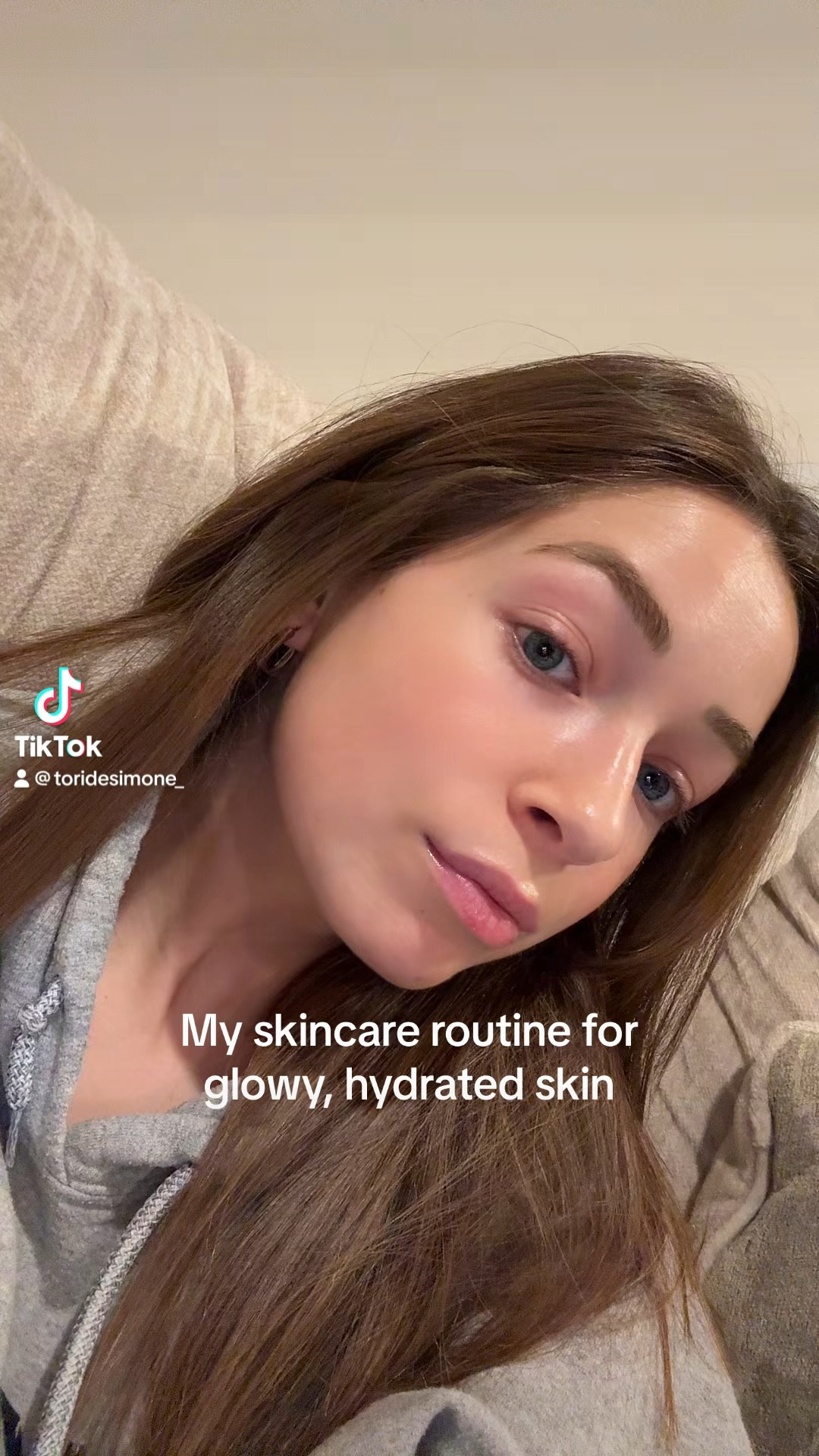 My nighttime skincare routine for glowy, hydrated skin! 