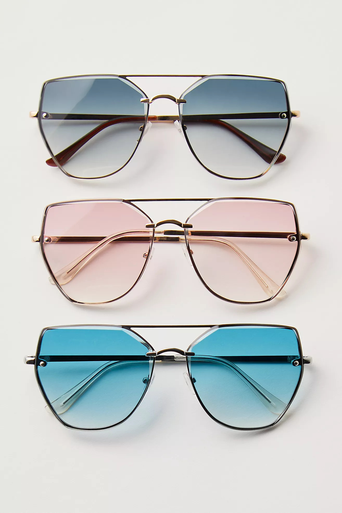 Alma Oversized Aviator Sunglasses | Free People (Global - UK&FR Excluded)