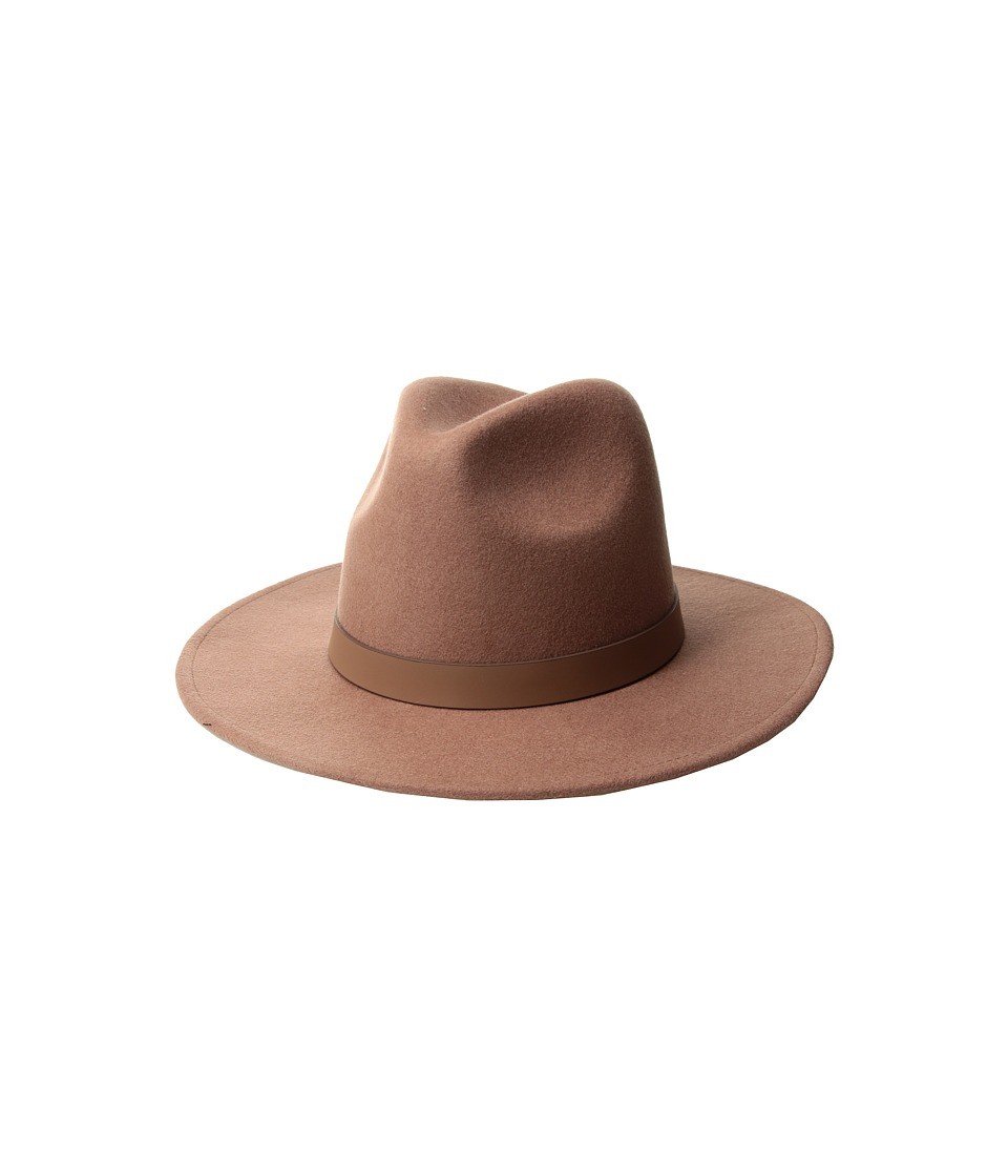 Lack of Color - The Fleur Wool Felt Fedora (Mauve) Fedora Hats | Zappos