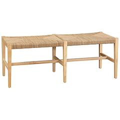Palag 47" Long Coastal Styled Bench | Lamps Plus
