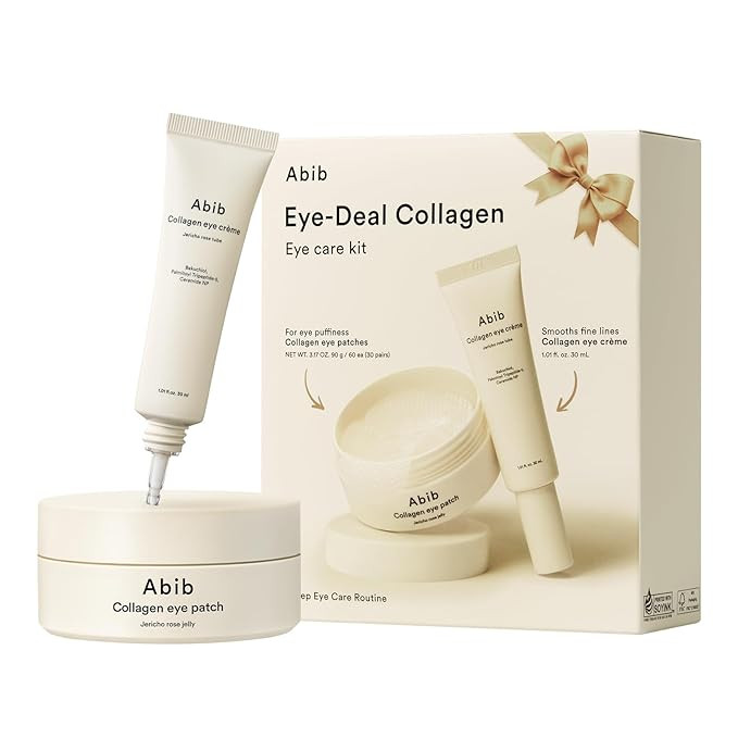 Abib Collagen Eye Patches 60 Patches, Korean Under Eye Patches for Puffy Eyes and Dark Circles, A... | Amazon (US)