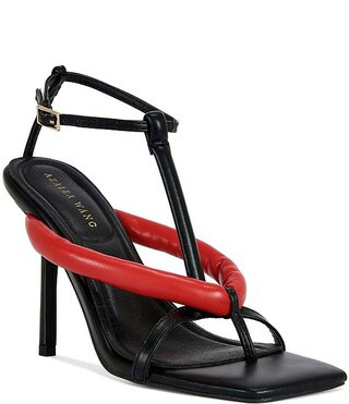 Kalia Square Toe Thong Ankle Wrap Dress Sandals | Dillard's