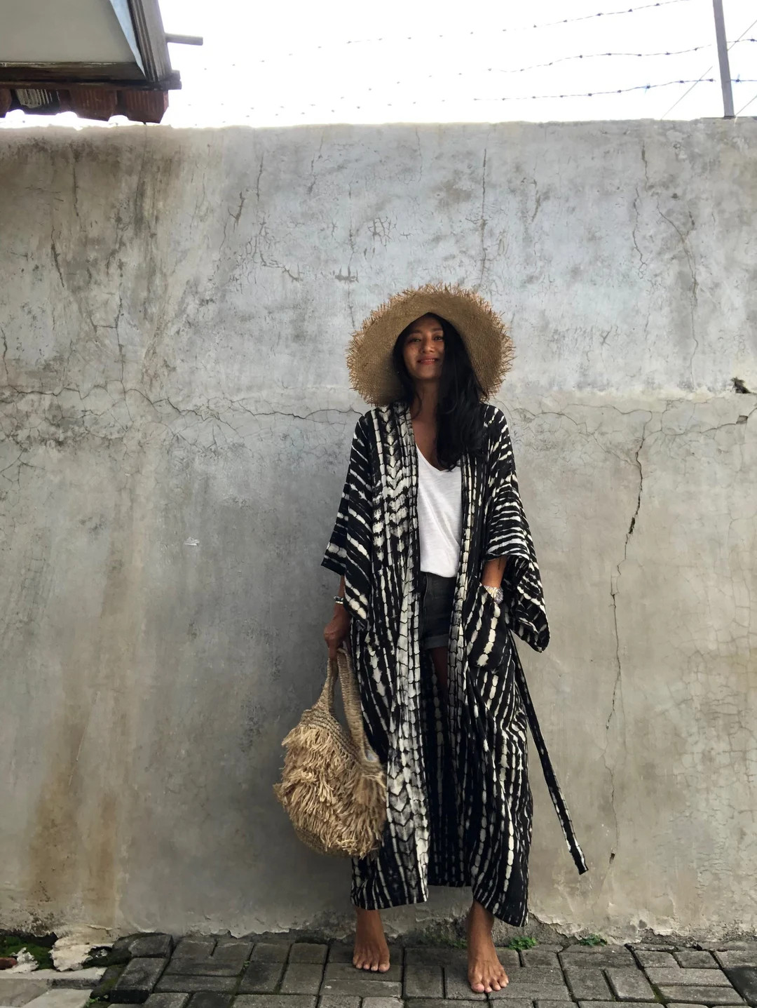 LK7/Long Kimono, Robe, Summer,Unisex Kimono,Tall Women’s,Vacations, Holiday Look | Etsy (US)