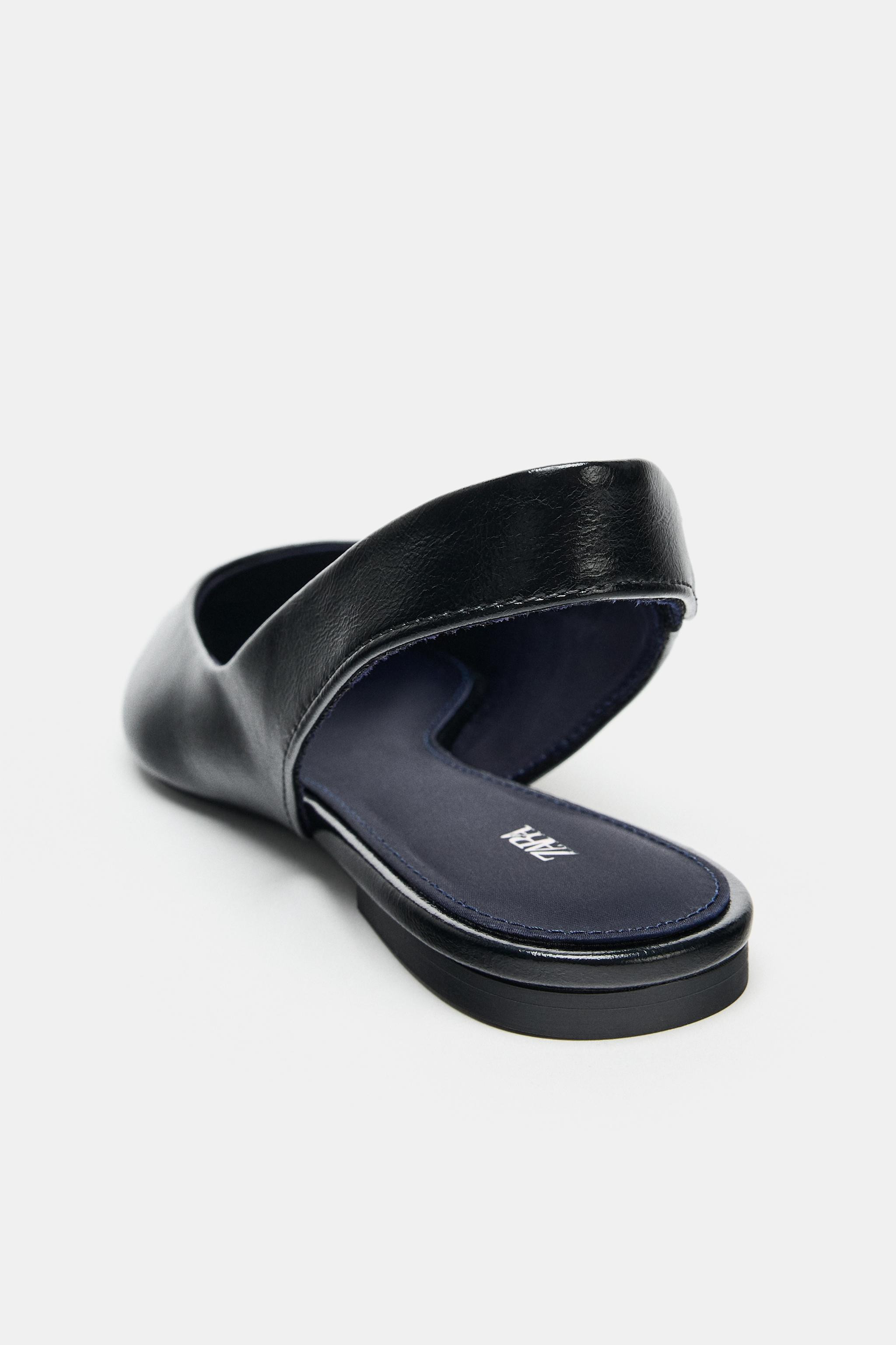 POINTED TOE SLINGBACK BALLET FLATS | Zara UK