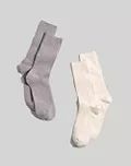 Two-Pack Confetti Trouser Socks | Madewell