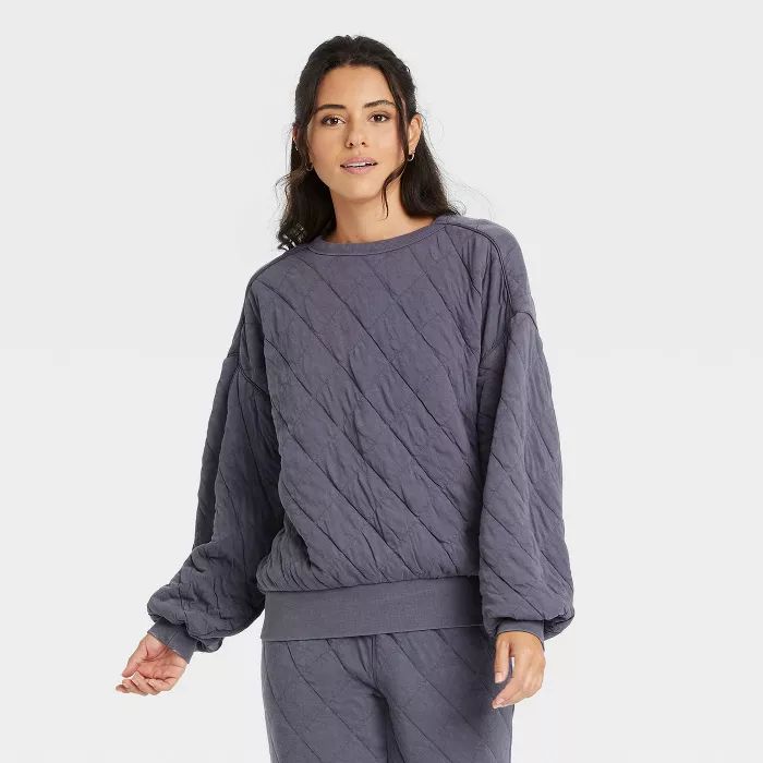 Women's Quilted Sweatshirt - Universal Thread™ | Target