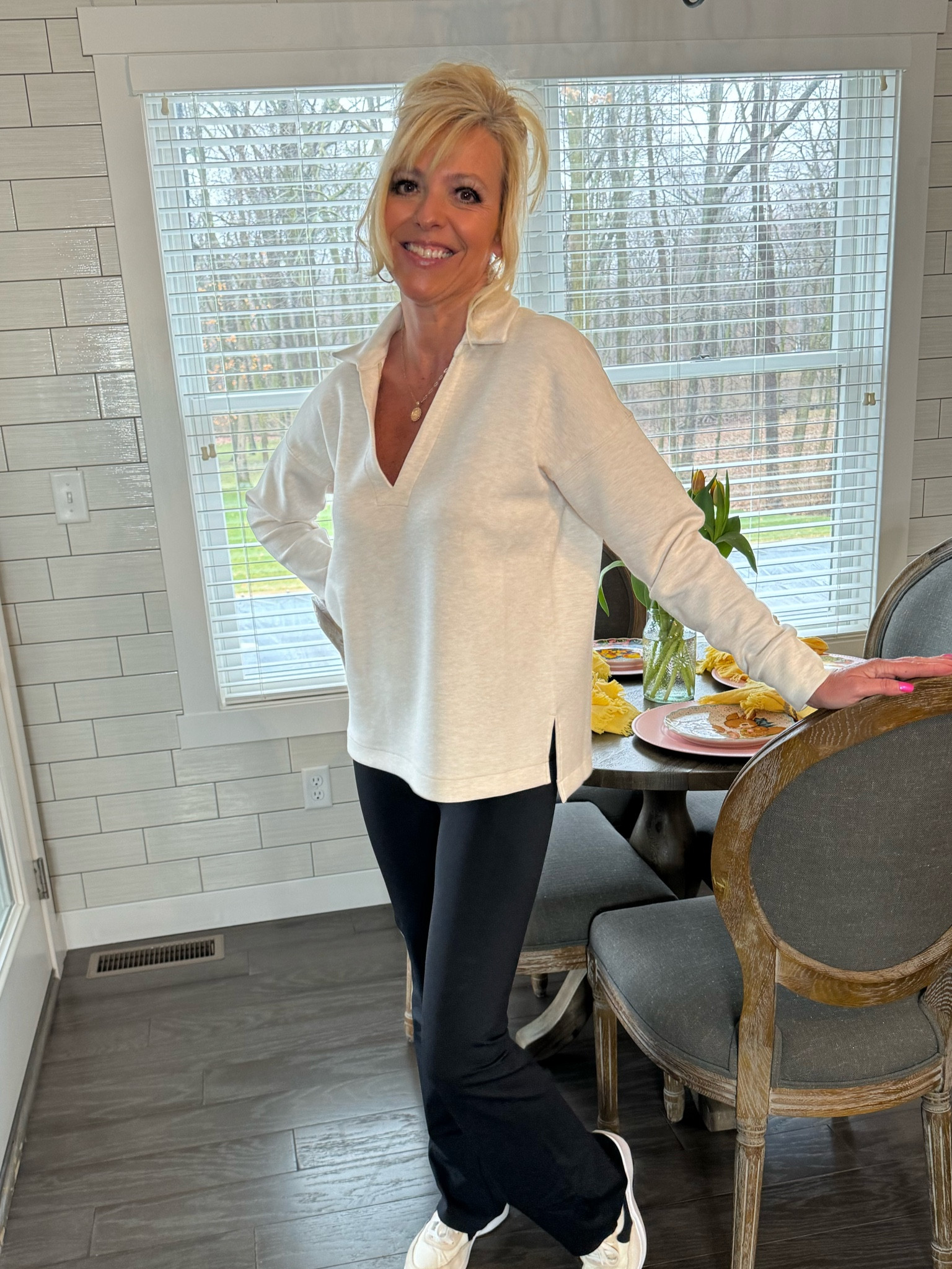 Oh #spanx I love you! Use Code: CLOUDNINEXSPANX Great casual style 

#LTKover40 #LTKfitness #LTKstyletip