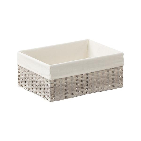 Montauk Woven Rectangular Storage Bins | The Container Store
