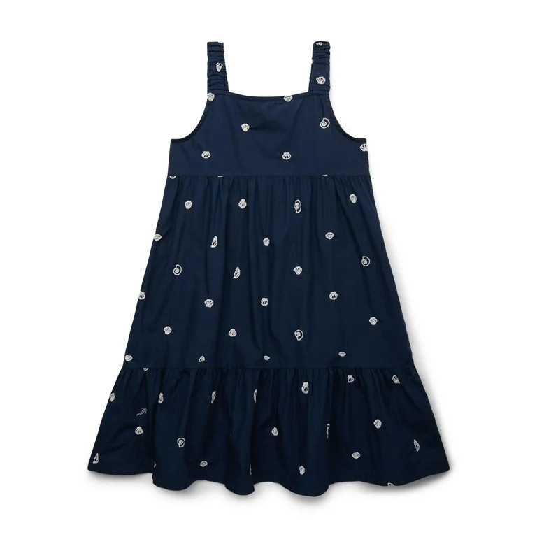 Wonder Nation Girls' Sundress with Cutout Back, Sizes 4-18 & Plus | Walmart (US)