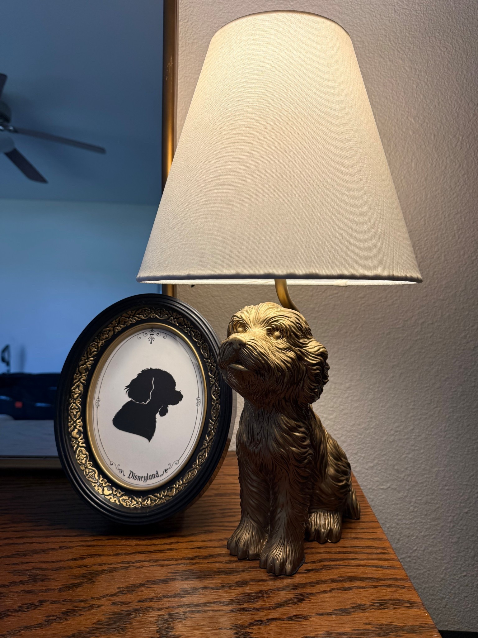 Run to Walmart to grab this golden doodle lamp!

#LTKHome #LTKOver40