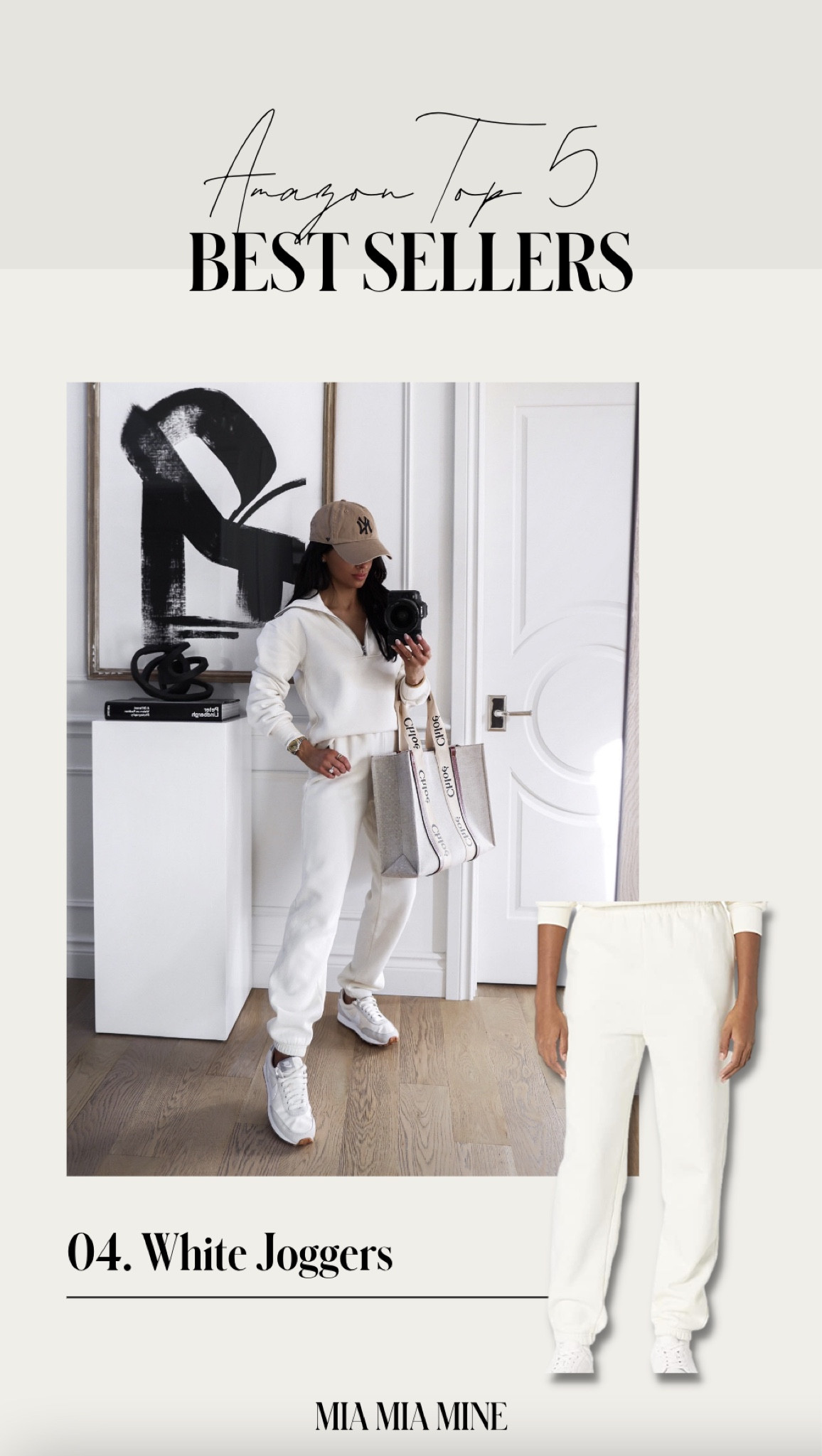 Amazon top 5 best sellers on #miamiamine
Amazon white sweatpants / joggers 

#LTKstyletip #LTKunder50 #LTKunder100