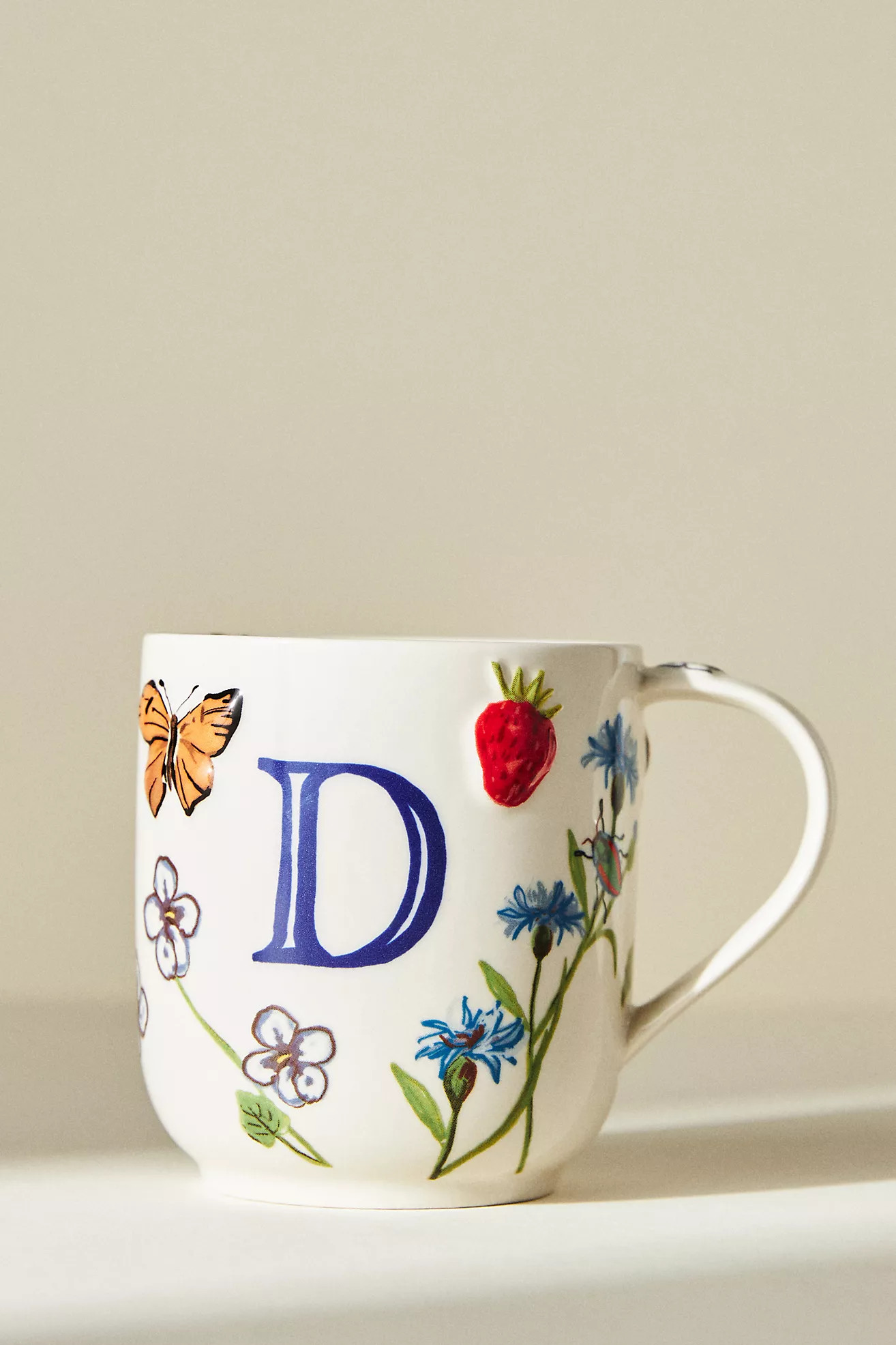 Monarch Monogram Mug | Anthropologie (US)