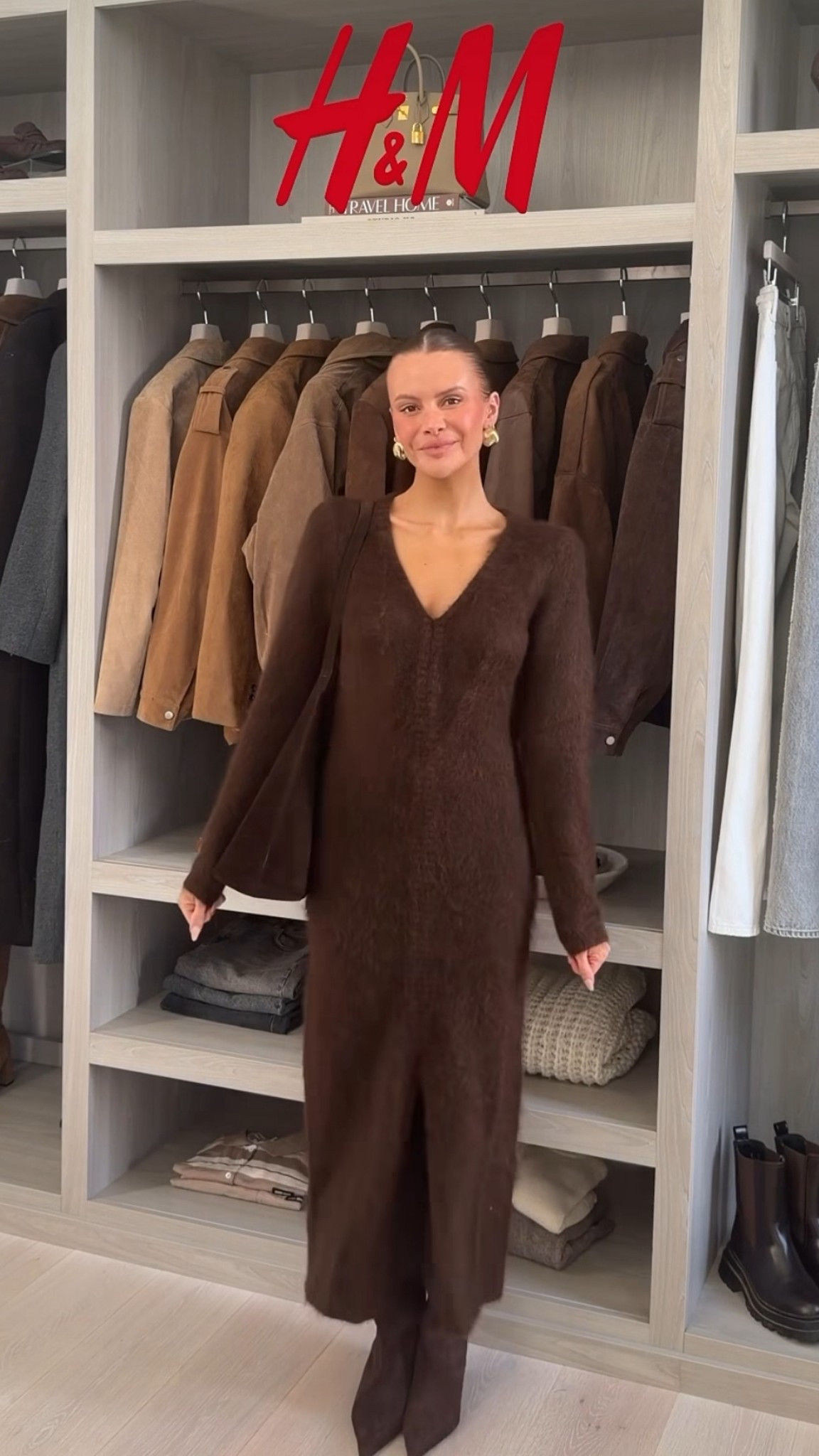 I’m wearing a size S in the dress 🤎

#LTKeurope #LTKuk #LTKwinter