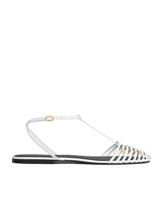CAGE FLAT SANDAL IN GOATSKIN | Senser US