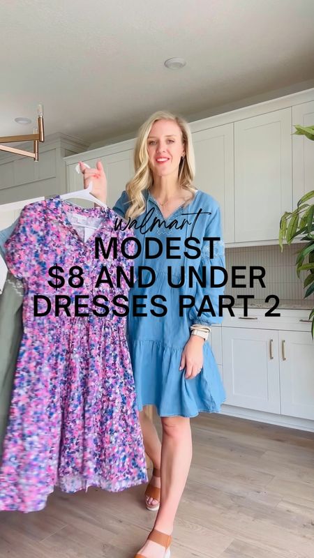 Modest Walmart dresses on clearance for $8 and under! These will go fast! Run true to size. 




Affordable fashion. Budget style. Summer dress. LDS. Mormon. Walmart fashion. 

#LTKSaleAlert #LTKStyleTip #LTKFindsUnder50