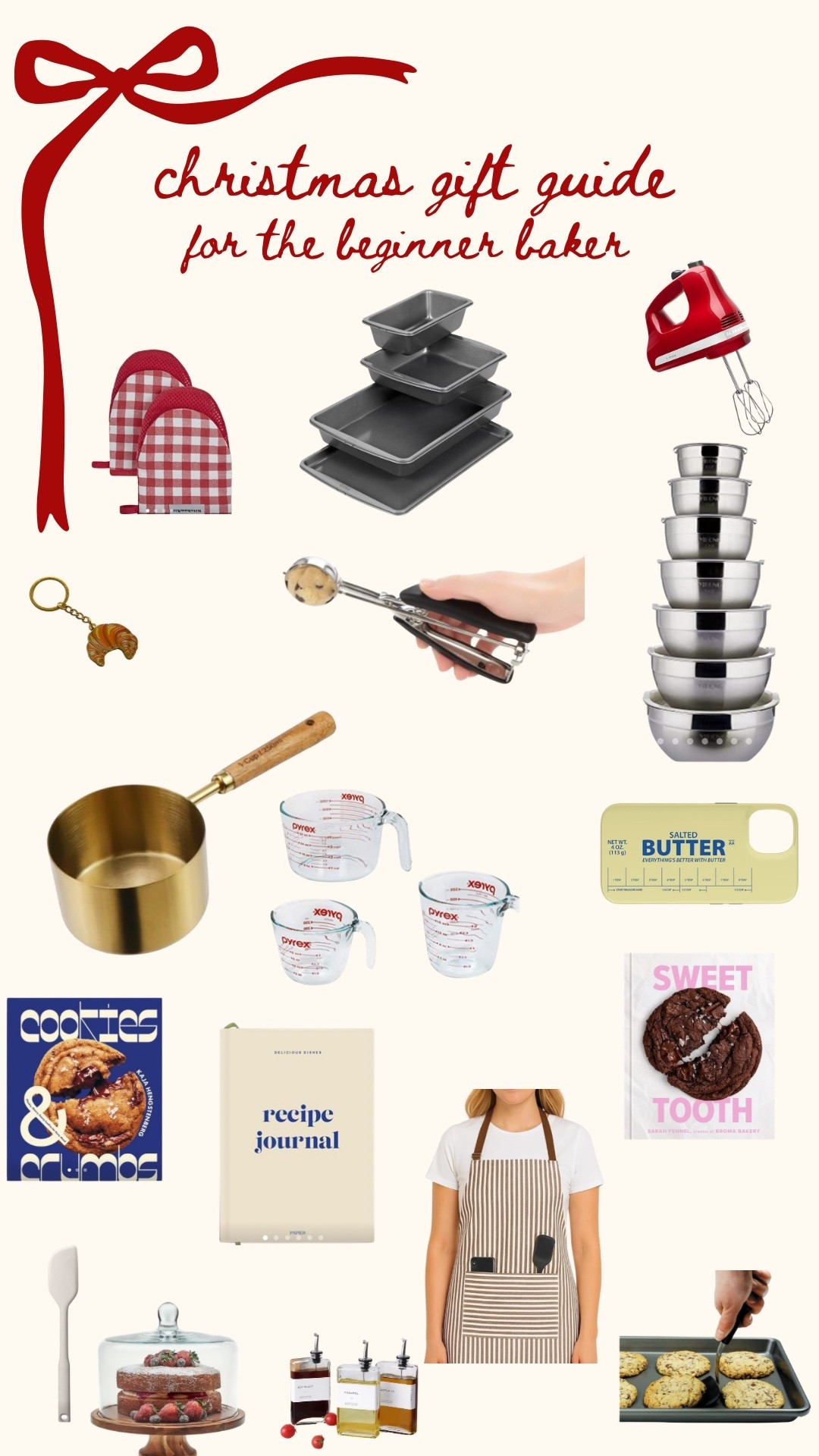 The budget friendly Christmas gift guide for your favorite beginner baker / or someone who wants to get into baking 

#LTKGiftGuide #LTKHoliday #LTKCyberWeek