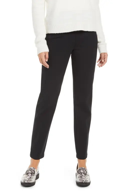 SPANX® SPANXsupersmooth™ PerfectFit Ponte Slim Straight Pant in Classic Black at Nordstrom, Size Small | Nordstrom