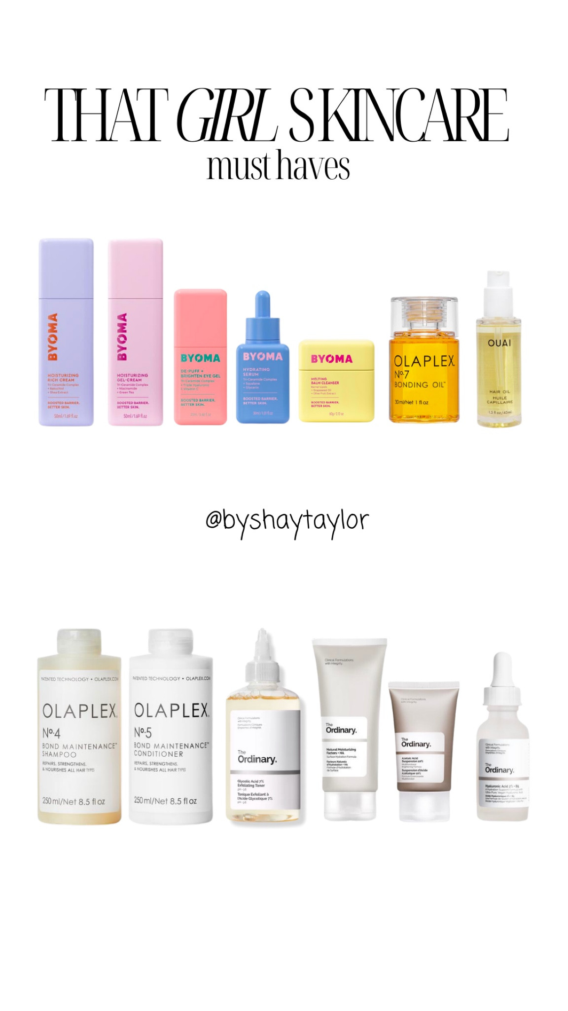 That girl skincare must haves



#LTKbeauty