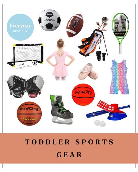 If you are in that era where you have a curious toddler but haven’t gotten to the point where they are old enough for organized sports yet, here is a round up of some gear to get them exposed to some of the basics  

#LTKKids
