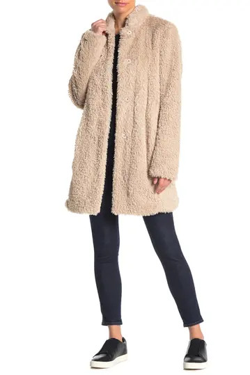 Shaggy Faux Fur Coat | Nordstrom Rack