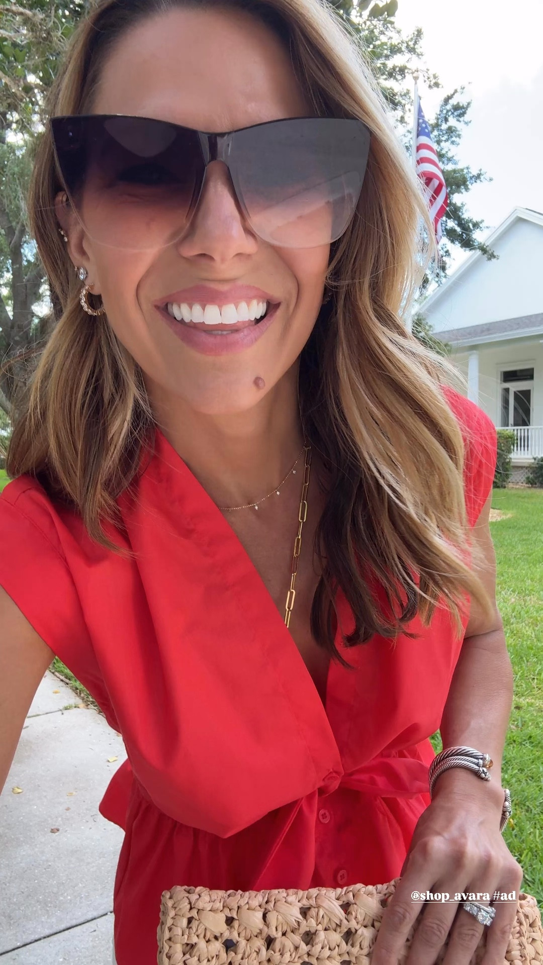 Love this outfit!! The white denim is perfection! And this tie top is beyond flattering 

@Avara 

#LTKdayinmylife #LTKOver40 #LTKSeasonal