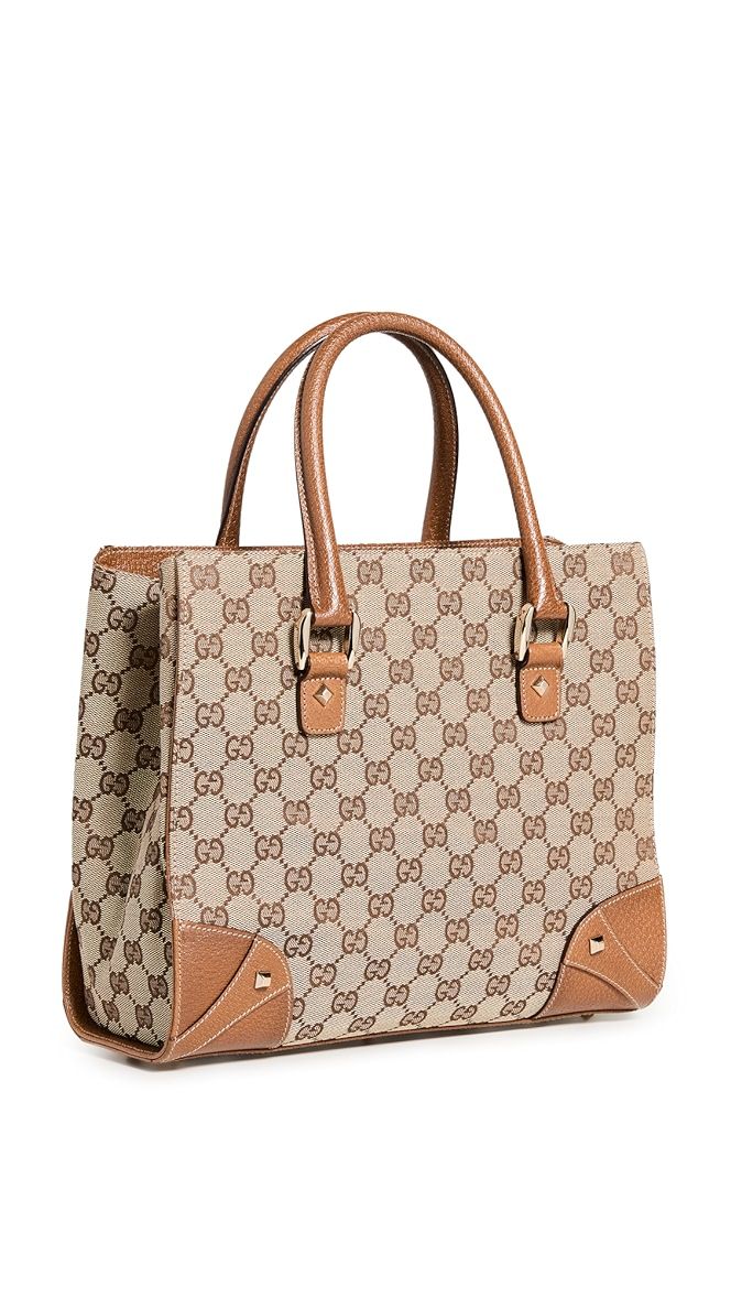 Gucci Brown Canvas Bag | Shopbop