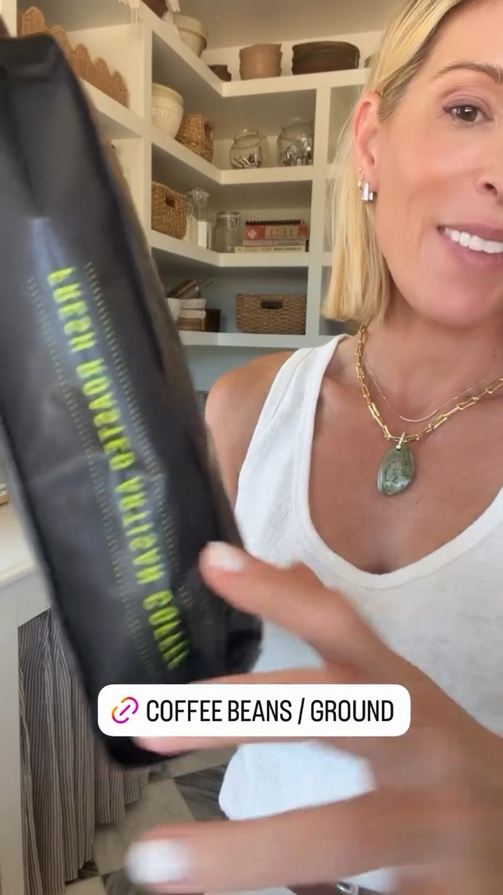 My favorite coffee beans that I get from Amazon! 🤎 This is our second bag we've ordered. Also, sharing this denim dress I found! 

 #LTKootd #LTKvlog #LTKHome