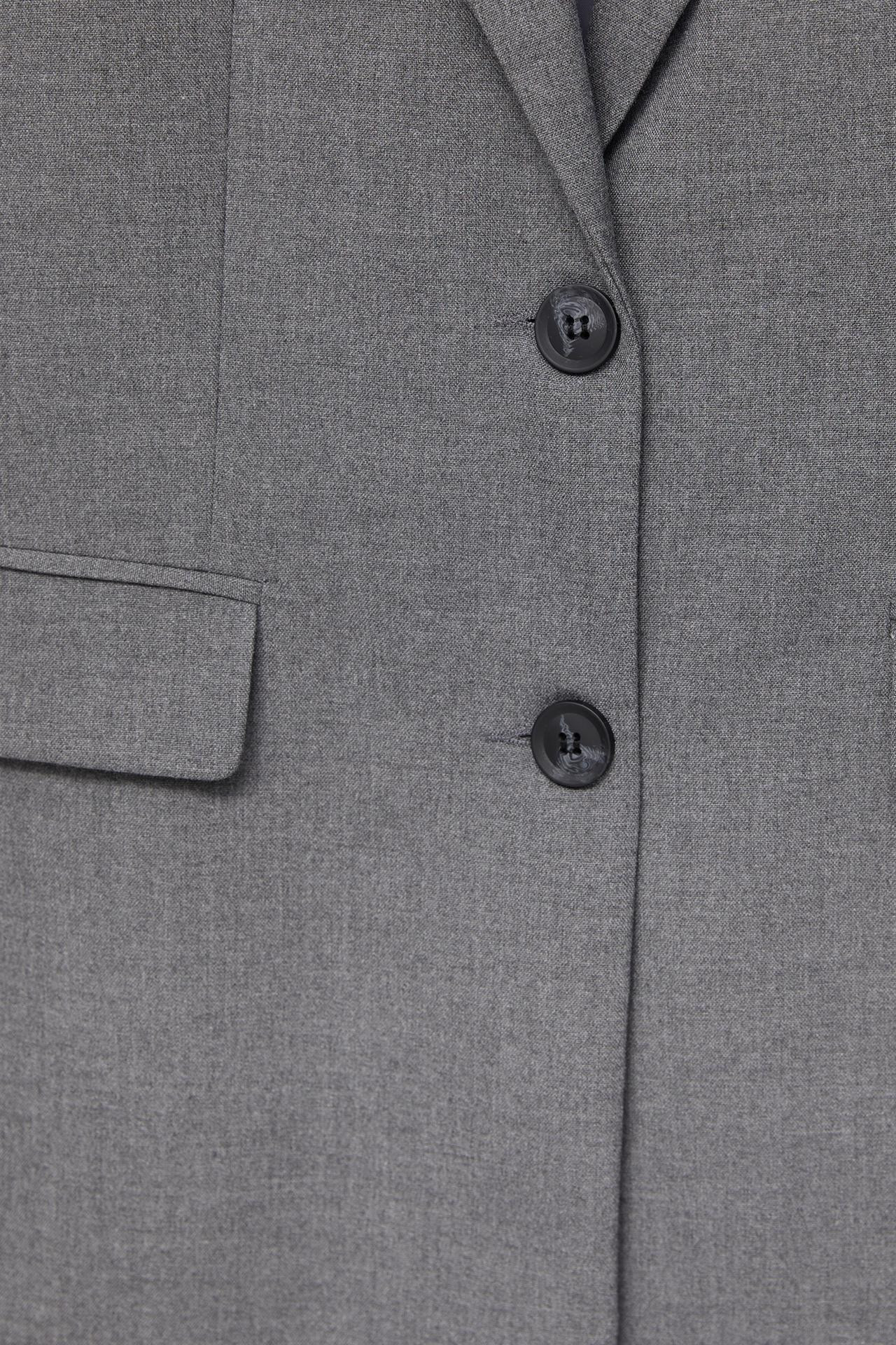 Double-breasted blazer with flap pockets | PULL and BEAR UK