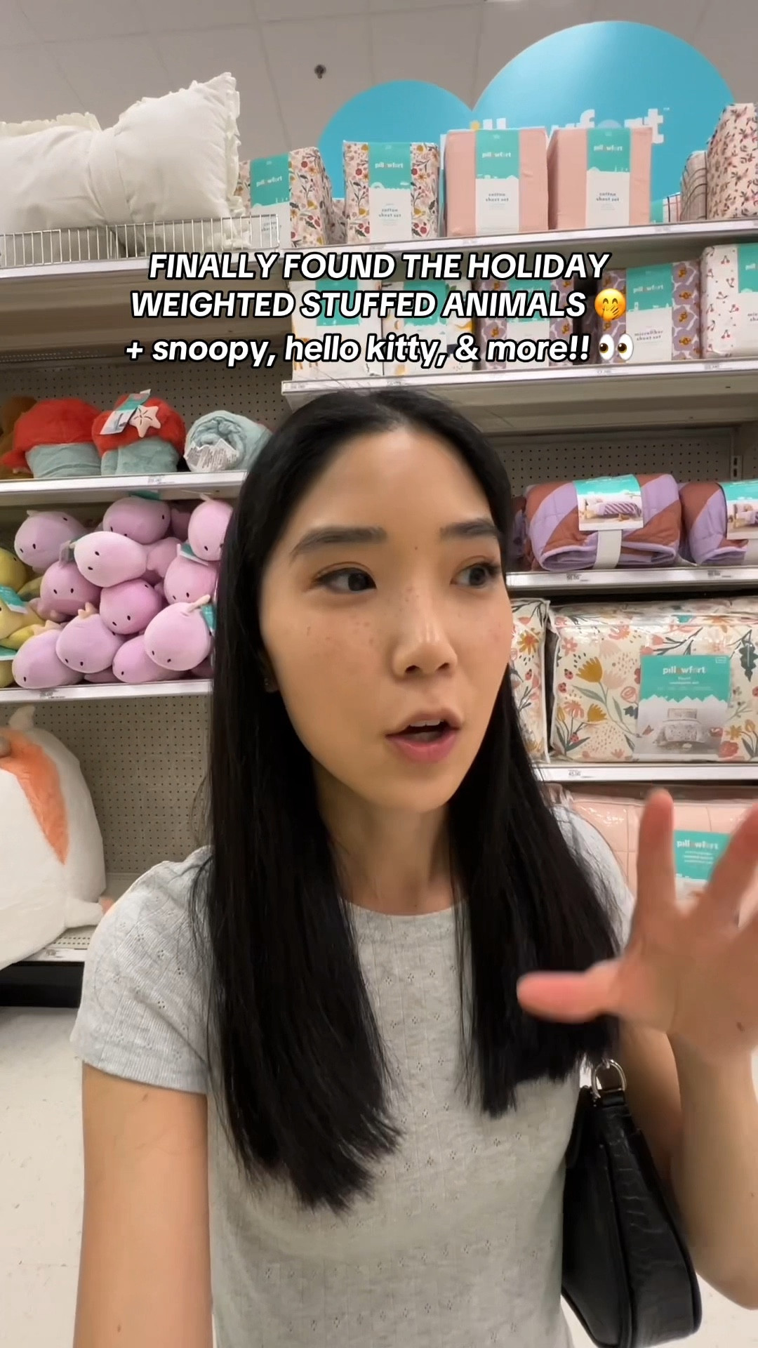 New Target plushies! The holiday weighted stuffed animals, Snoopy, Hello Kitty, & more!  

#target #targetfinds #stuffedanimal #plush #toy #giftguide #giftidea #bedroom #home #snoopy 


#LTKGiftGuide #LTKSeasonal #LTKHome