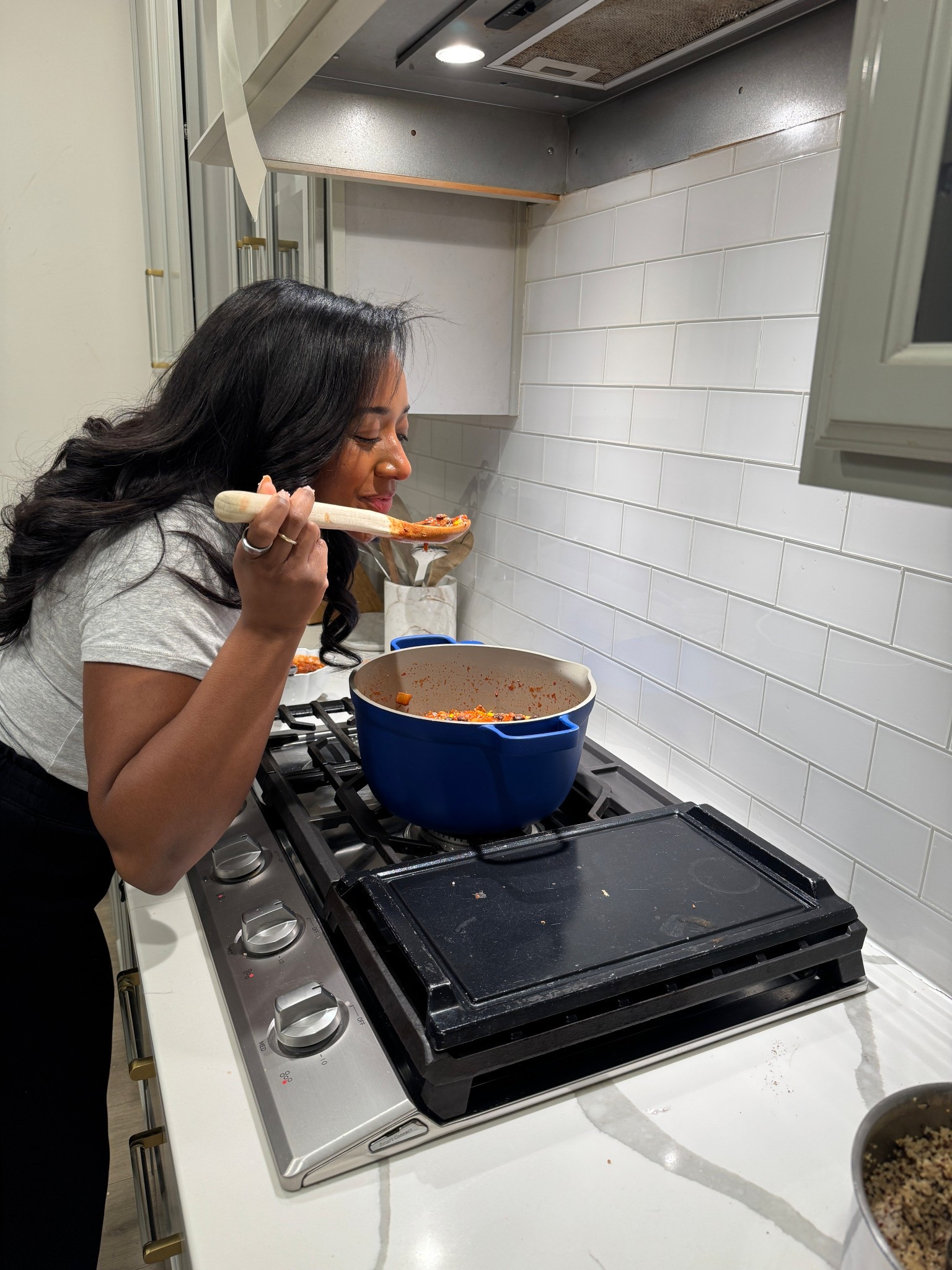 Dinners ready!! Made my go to chili recipe and it never gets old 🌶️

Dinner ideas, kitchen decor, home decor, cookware 

#LTKfoodie #LTKHome #LTKFindsUnder50