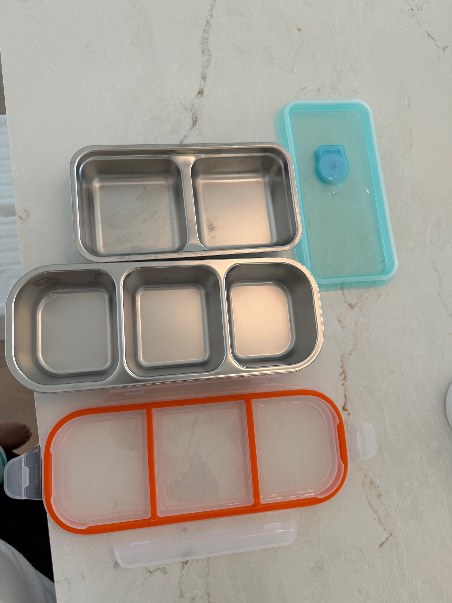 Loving these stainless steel mini bentos to put into my kids lunchboxes. Non toxic and leak proof!

#LTKHome #LTKFamily #LTKKids