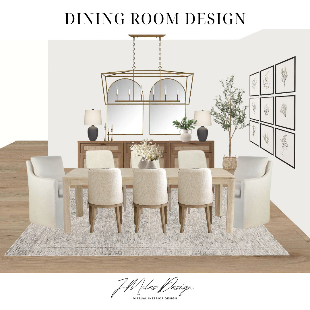 Cozy neutral dining vibes: love the textural rug under our oak table, boucle chairs, and a hint of brass. ✨

#DiningRoomInspo #NeutralDecor #CozyHome #InteriorDesign #LTKHome #LTKDecor #TexturedRug #OakTable #BoucleChairs #BrassLighting #HomeStyling 

 #LTKHome #LTKSaleAlert